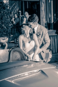Kiss at the Car Noisless ProSavannah Weddings